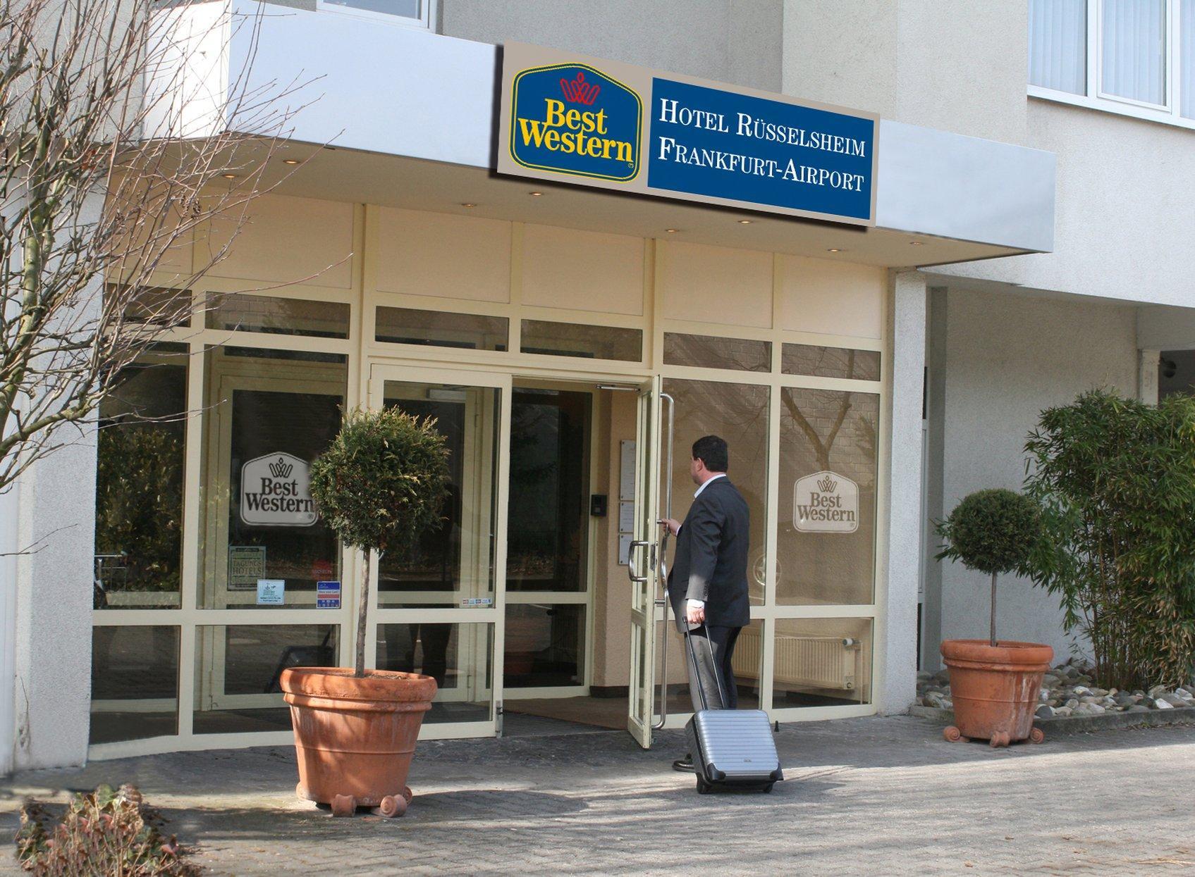 Michel Hotel Frankfurt Airport Rüsselsheim Eksteriør billede