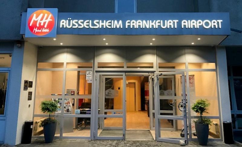 Michel Hotel Frankfurt Airport Rüsselsheim Eksteriør billede