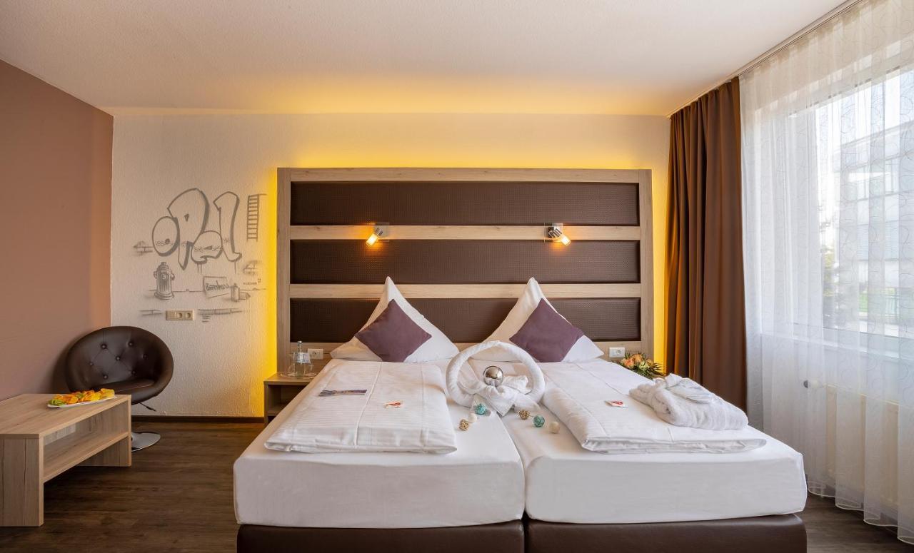 Michel Hotel Frankfurt Airport Rüsselsheim Eksteriør billede